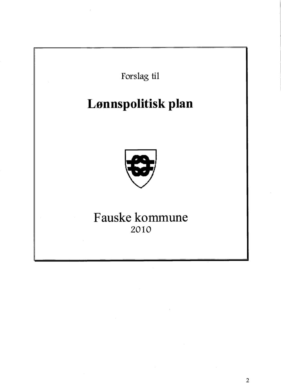 plan o Fauske