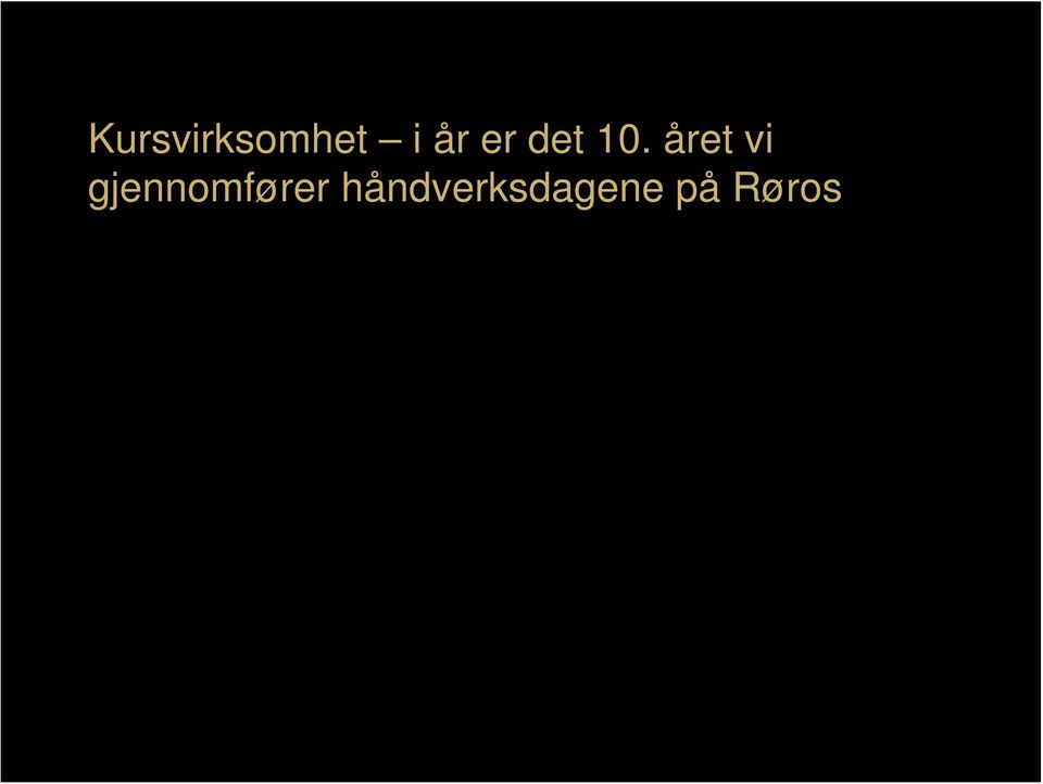 året vi