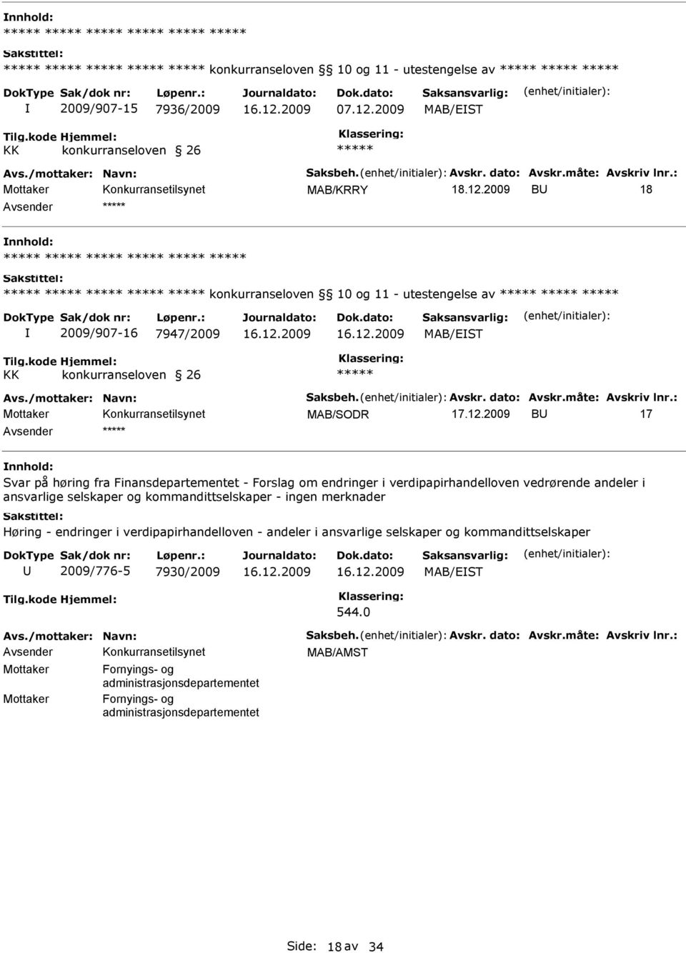 2009/907-16 7947/2009 MAB/EST Tilg.