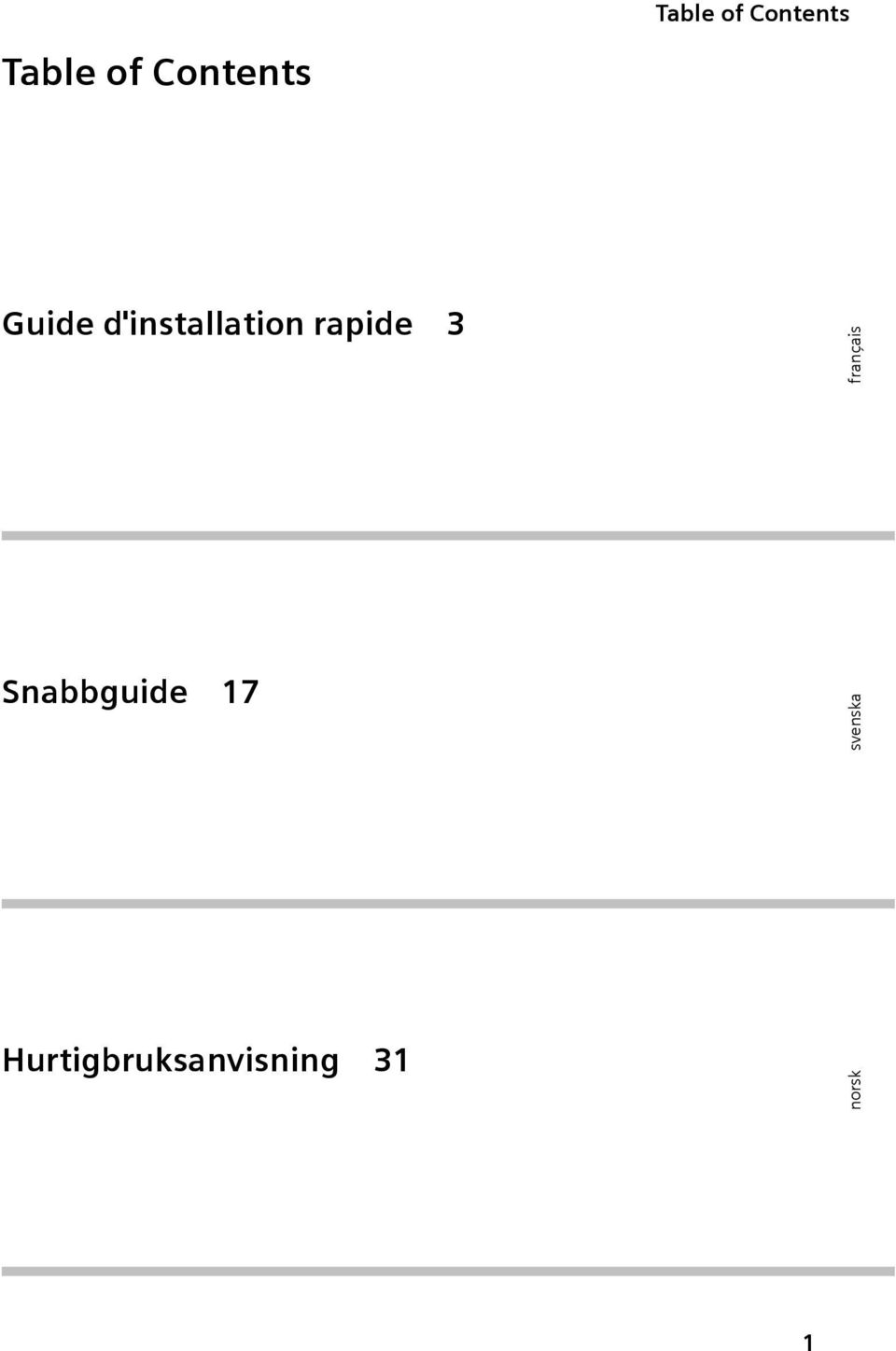 rapide 3 Snabbguide 17 svenska