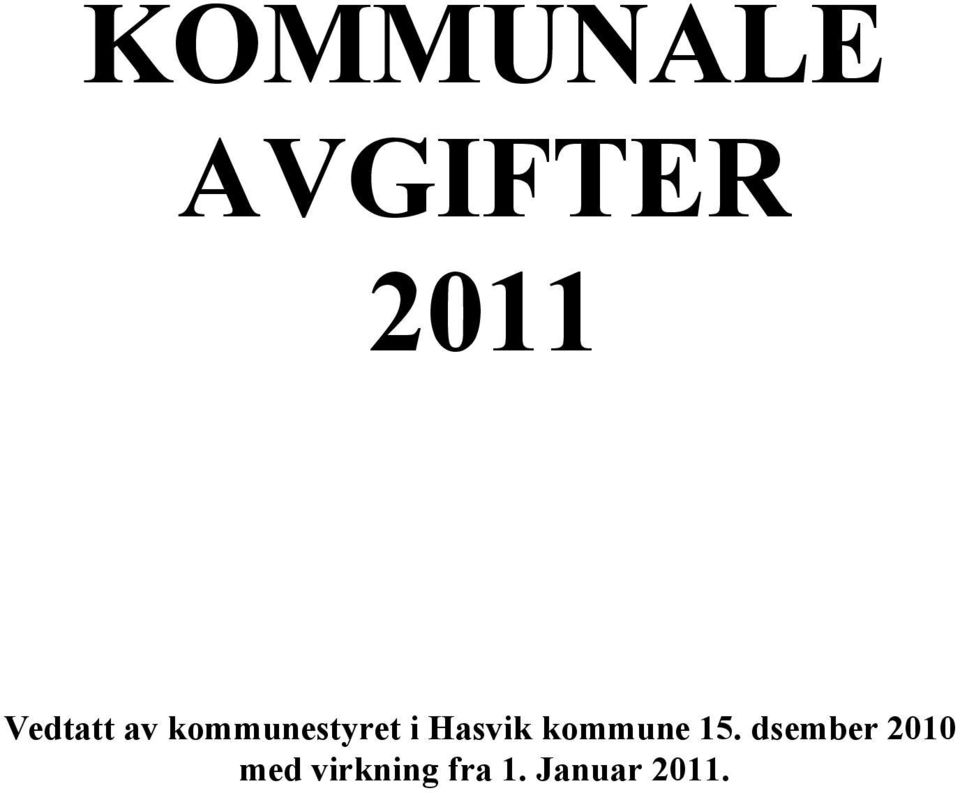 Hasvik kommune 15.