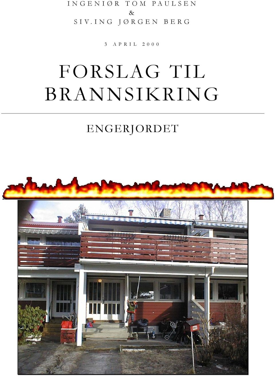 APRIL 2000 FORSLAG TIL