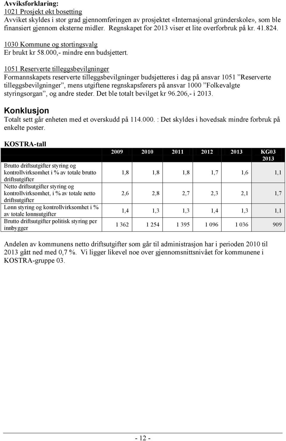 1051 Reserverte tilleggsbevilgninger Formannskapets reserverte tilleggsbevilgninger budsjetteres i dag på ansvar 1051 Reserverte tilleggsbevilgninger, mens utgiftene regnskapsførers på ansvar 1000