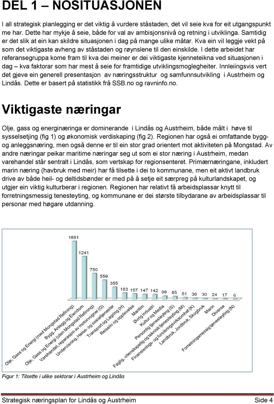 Kva ein vil leggje vekt på som det viktigaste avheng av ståstaden og røynslene til den einskilde.