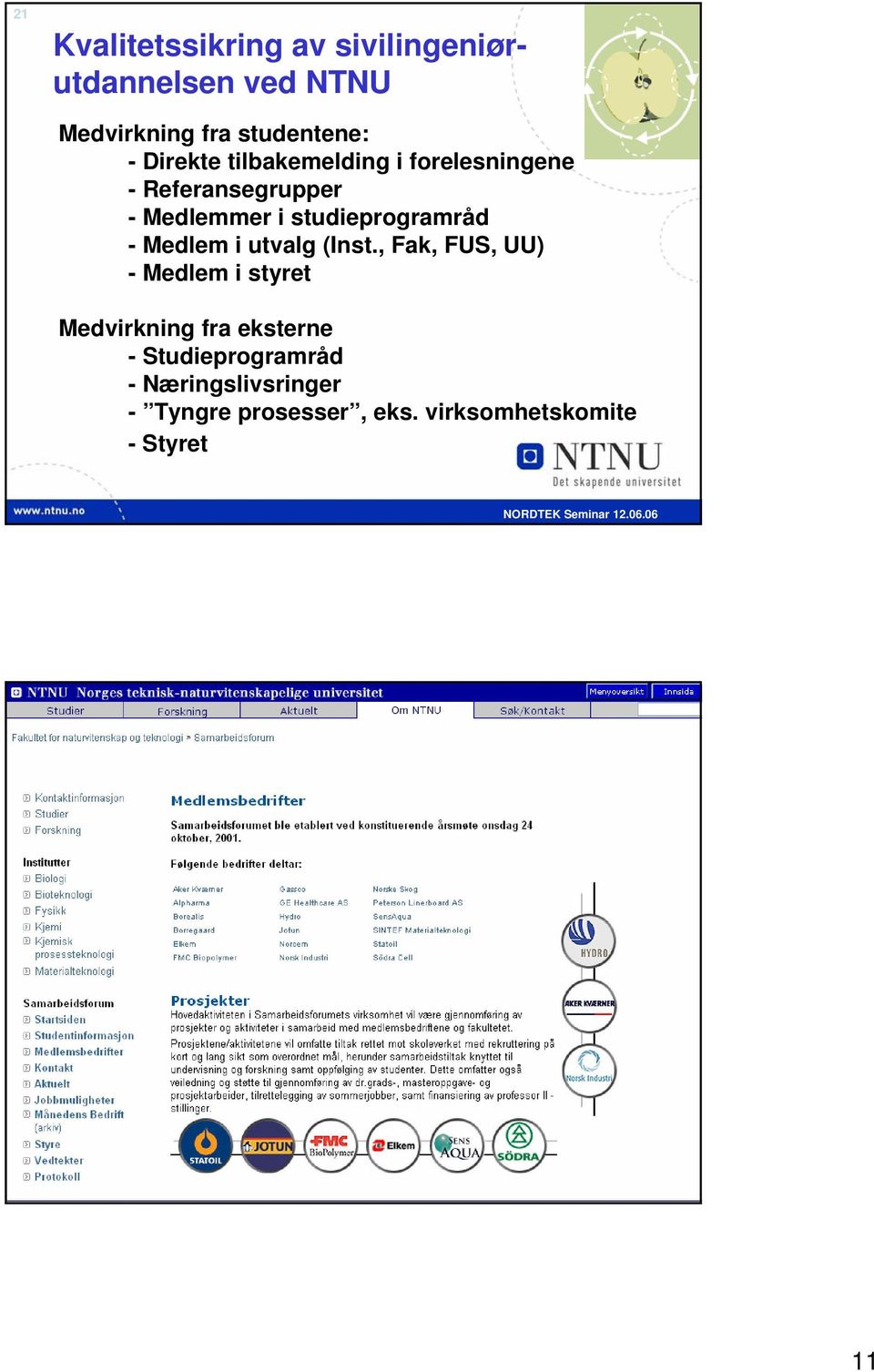 studieprogramråd - Medlem i utvalg (Inst.