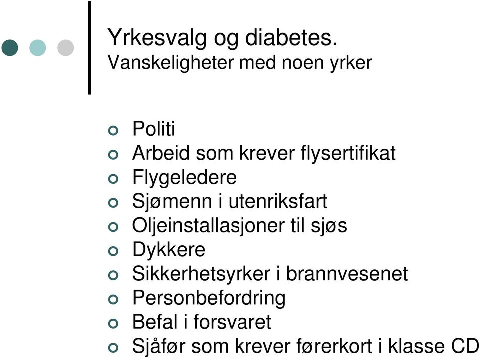 flysertifikat Flygeledere Sjømenn i utenriksfart