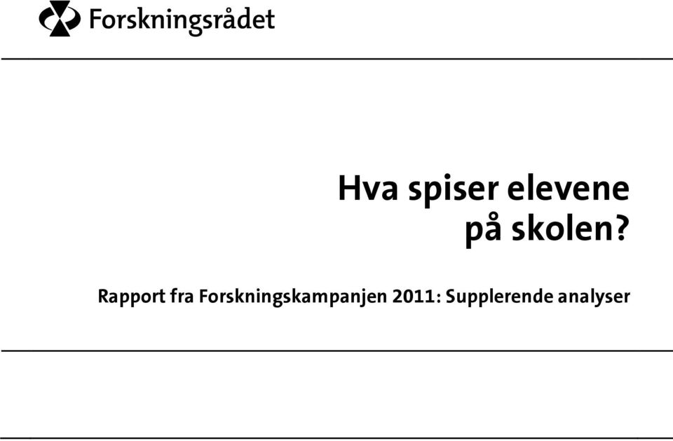 Rapport fra