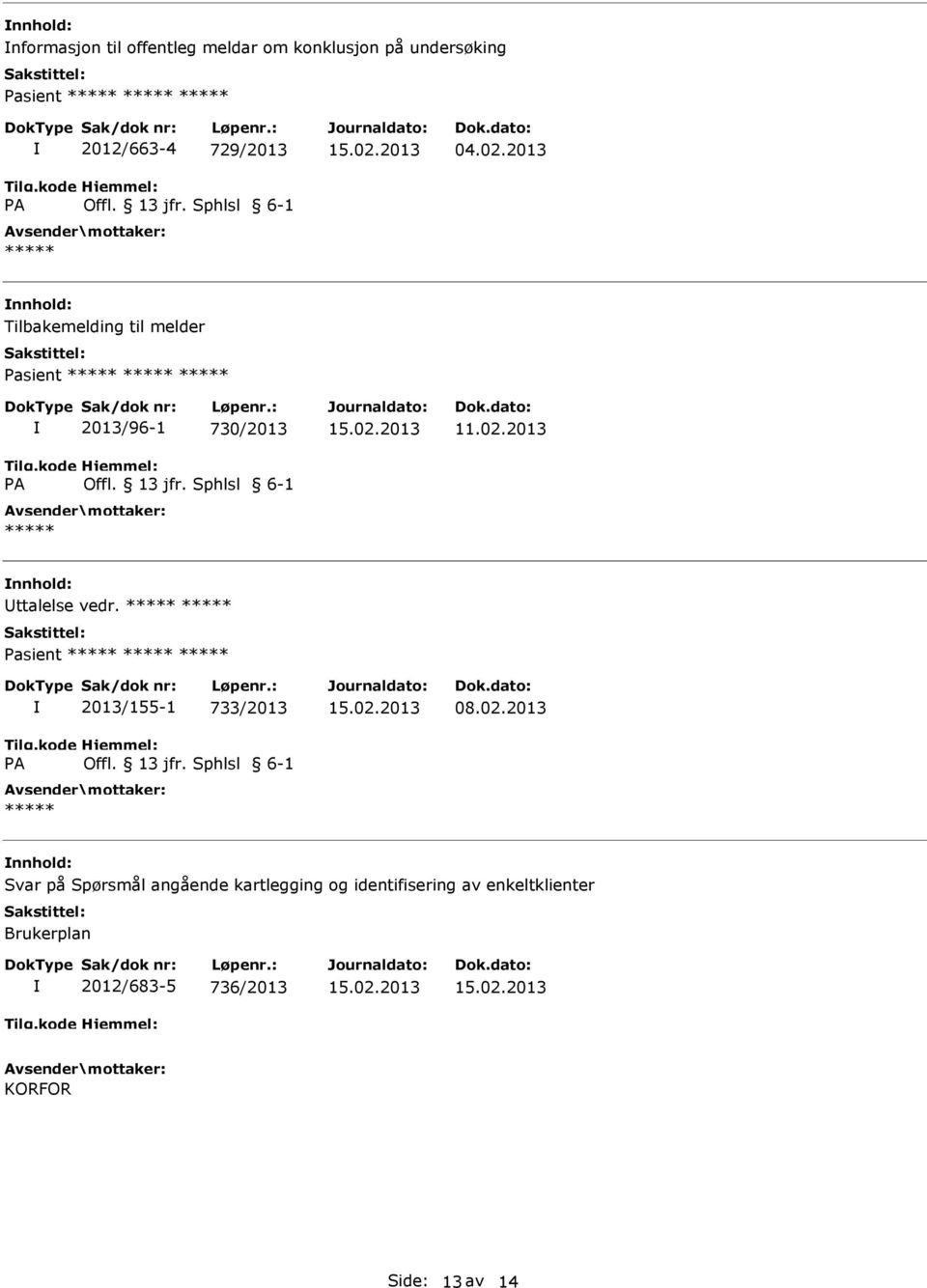 asient A 2013/155-1 733/2013 08.02.