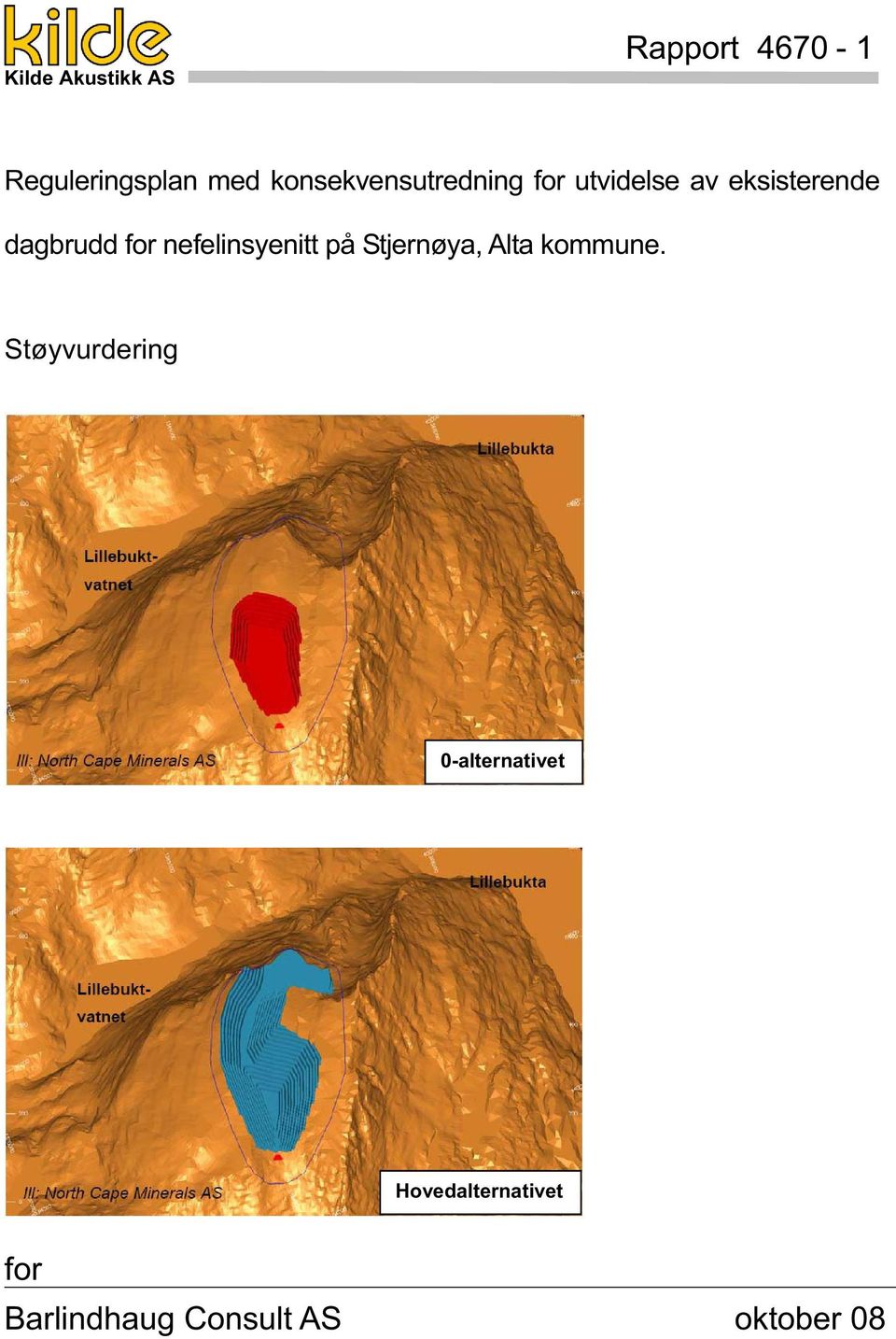 for nefelinsyenitt på Stjernøya, Alta kommune.