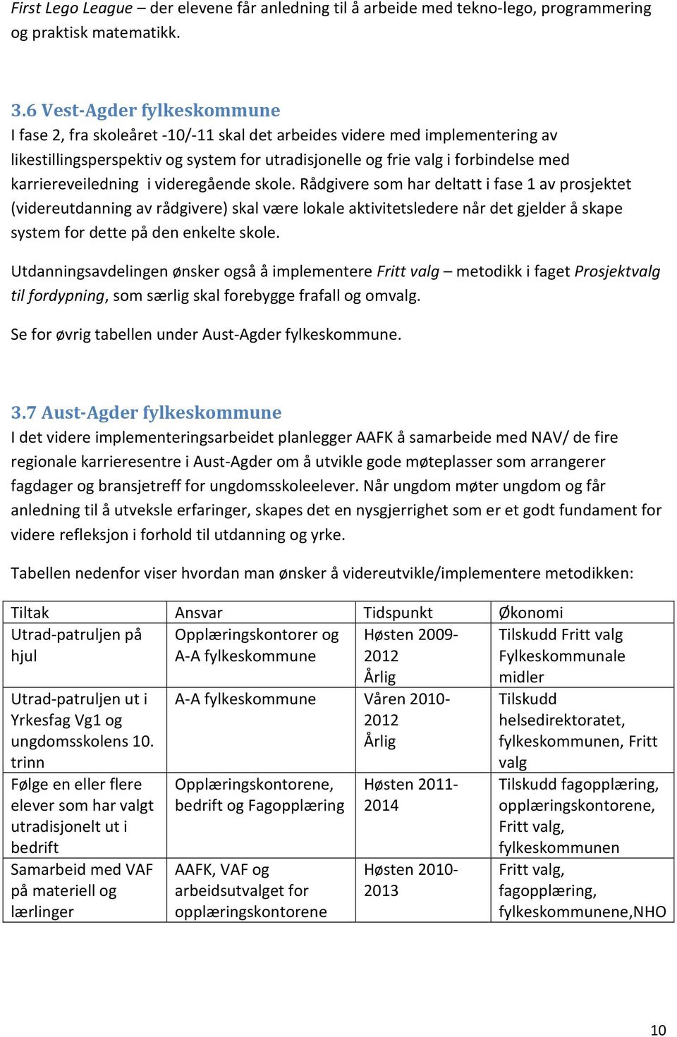 karriereveiledning i videregående skole.