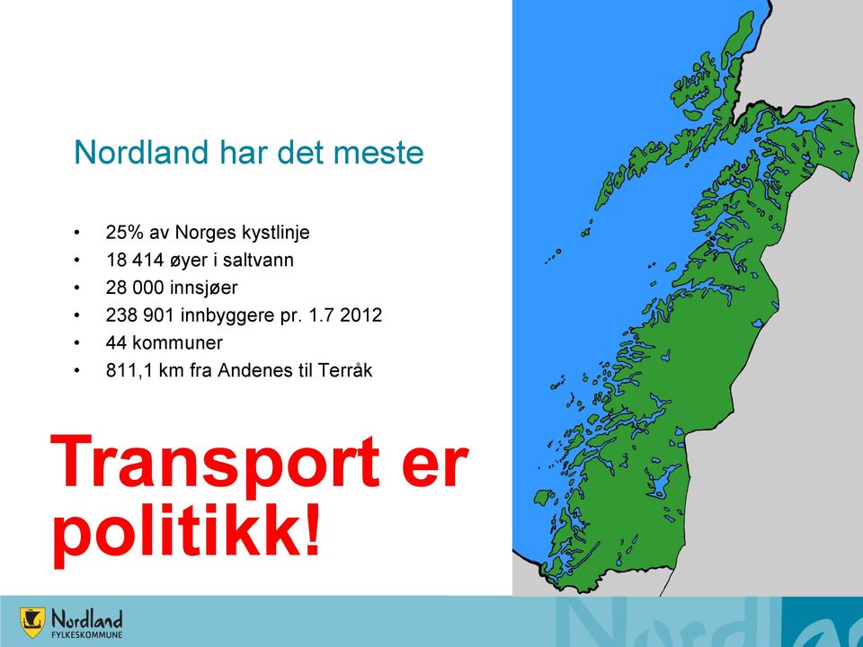 innsjøer 238 901 innbyggere pr. 1.