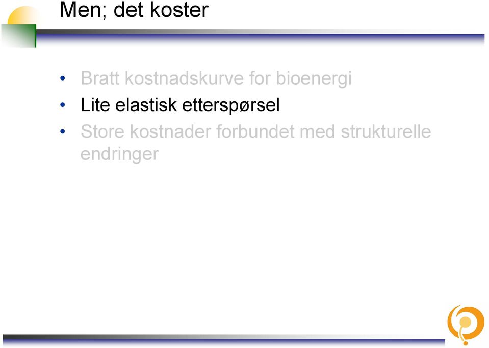 elastisk etterspørsel Store