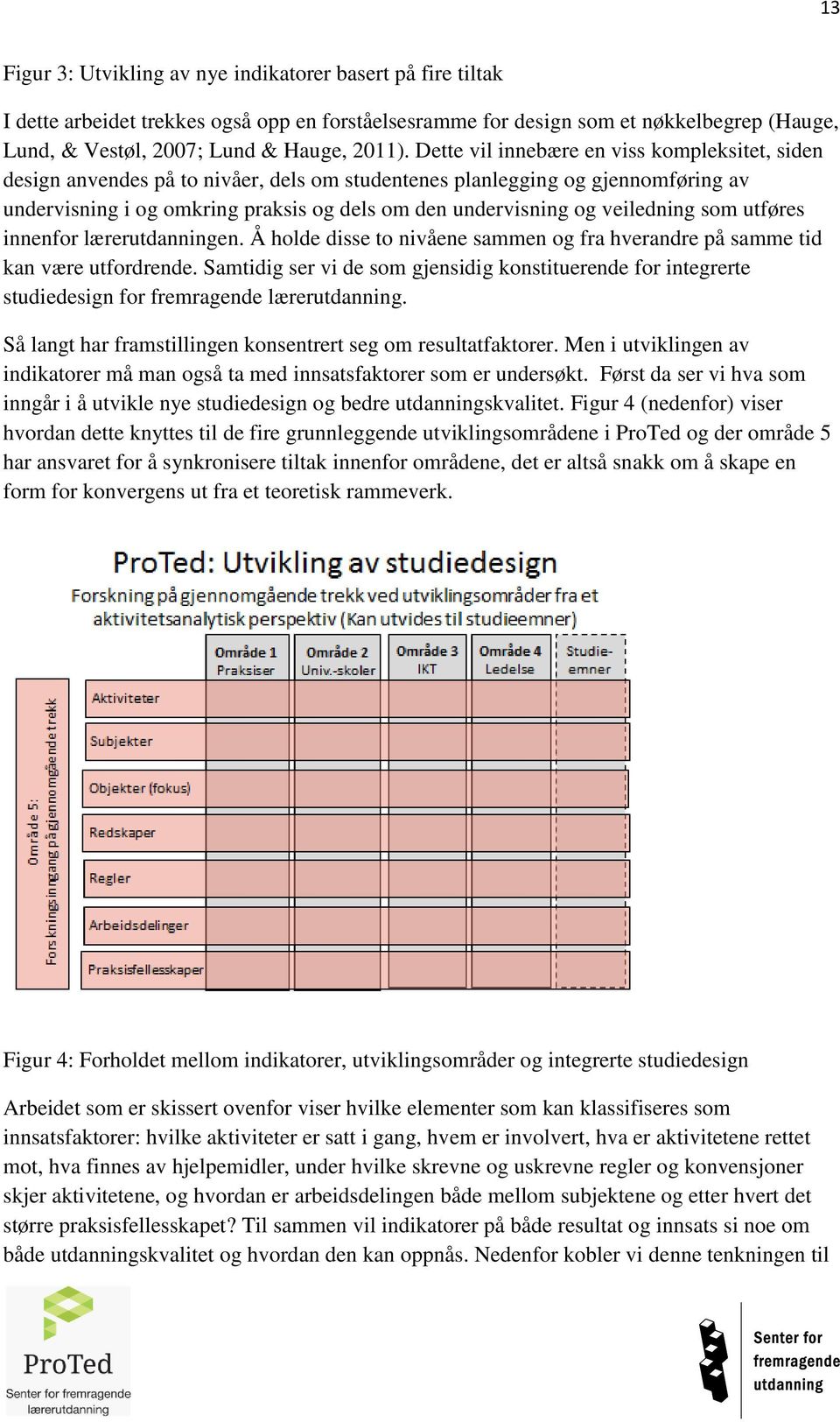 veiledning som utføres innenfor lærerutdanningen. Å holde disse to nivåene sammen og fra hverandre på samme tid kan være utfordrende.