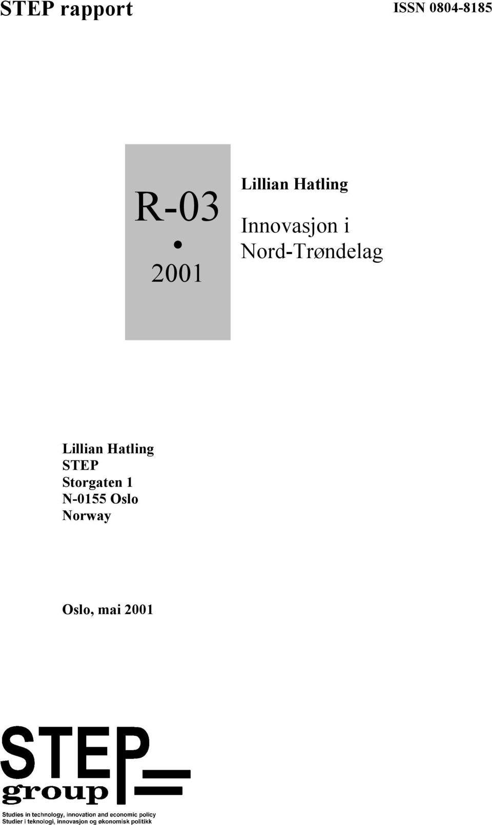 Nord-Trøndelag Lillian Hatling STEP