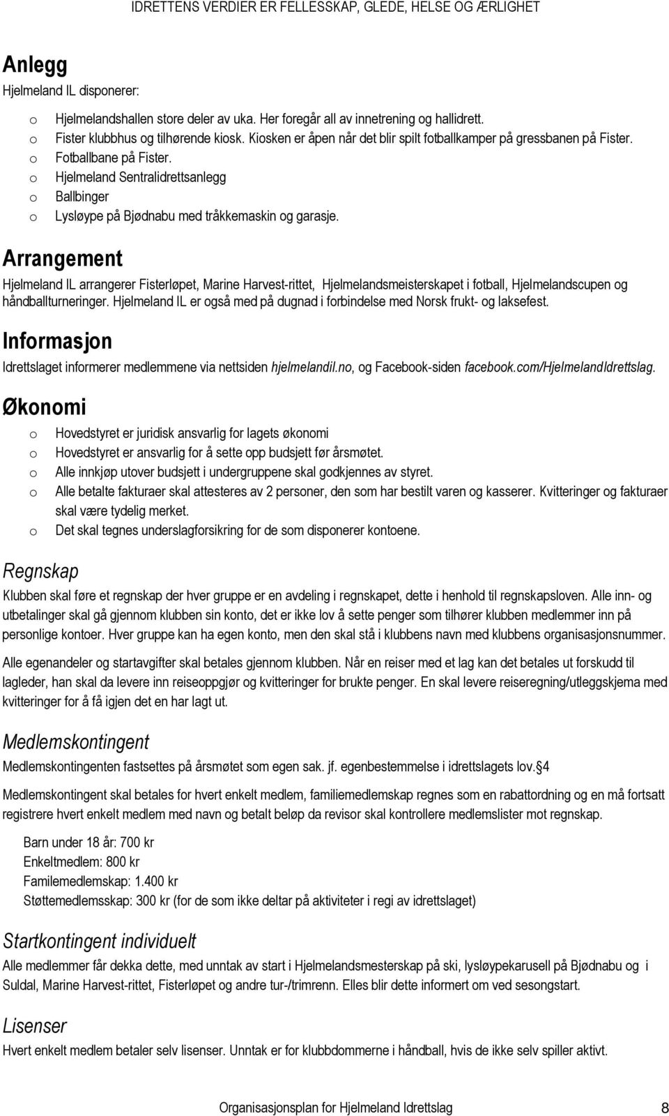 Arrangement Hjelmeland IL arrangerer Fisterløpet, Marine Harvest-rittet, Hjelmelandsmeisterskapet i ftball, Hjelmelandscupen g håndballturneringer.