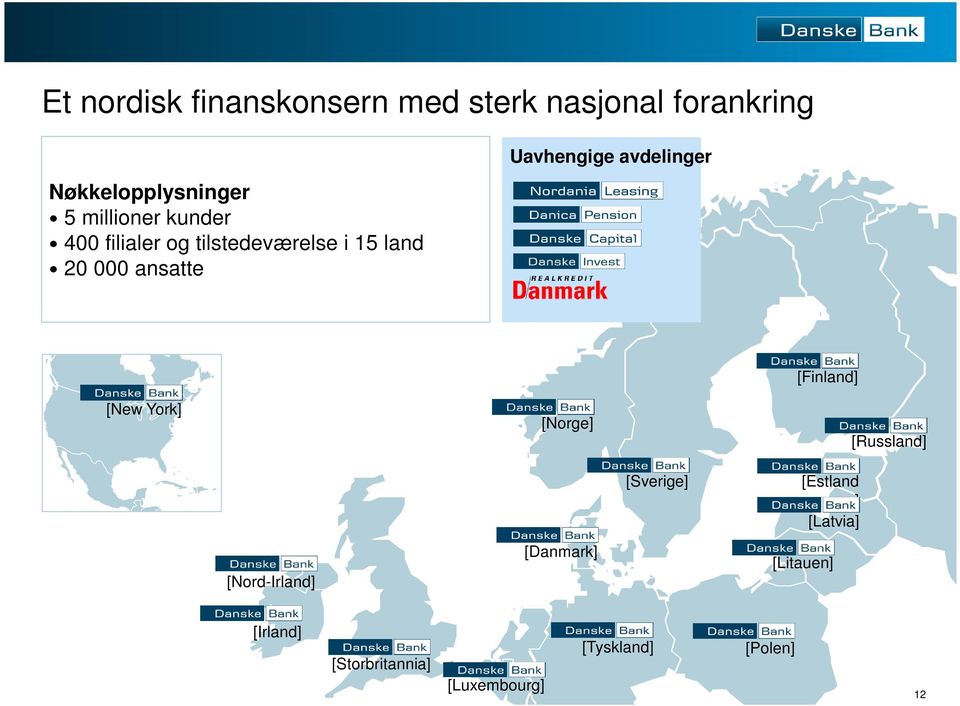 Uavhengige avdelinger [New York] [Norge] [Finland] [Russland] [Sverige] [Estland ]