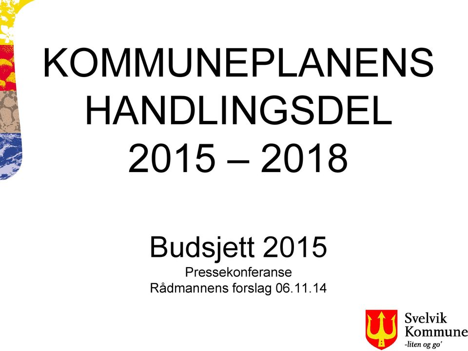 Budsjett 2015