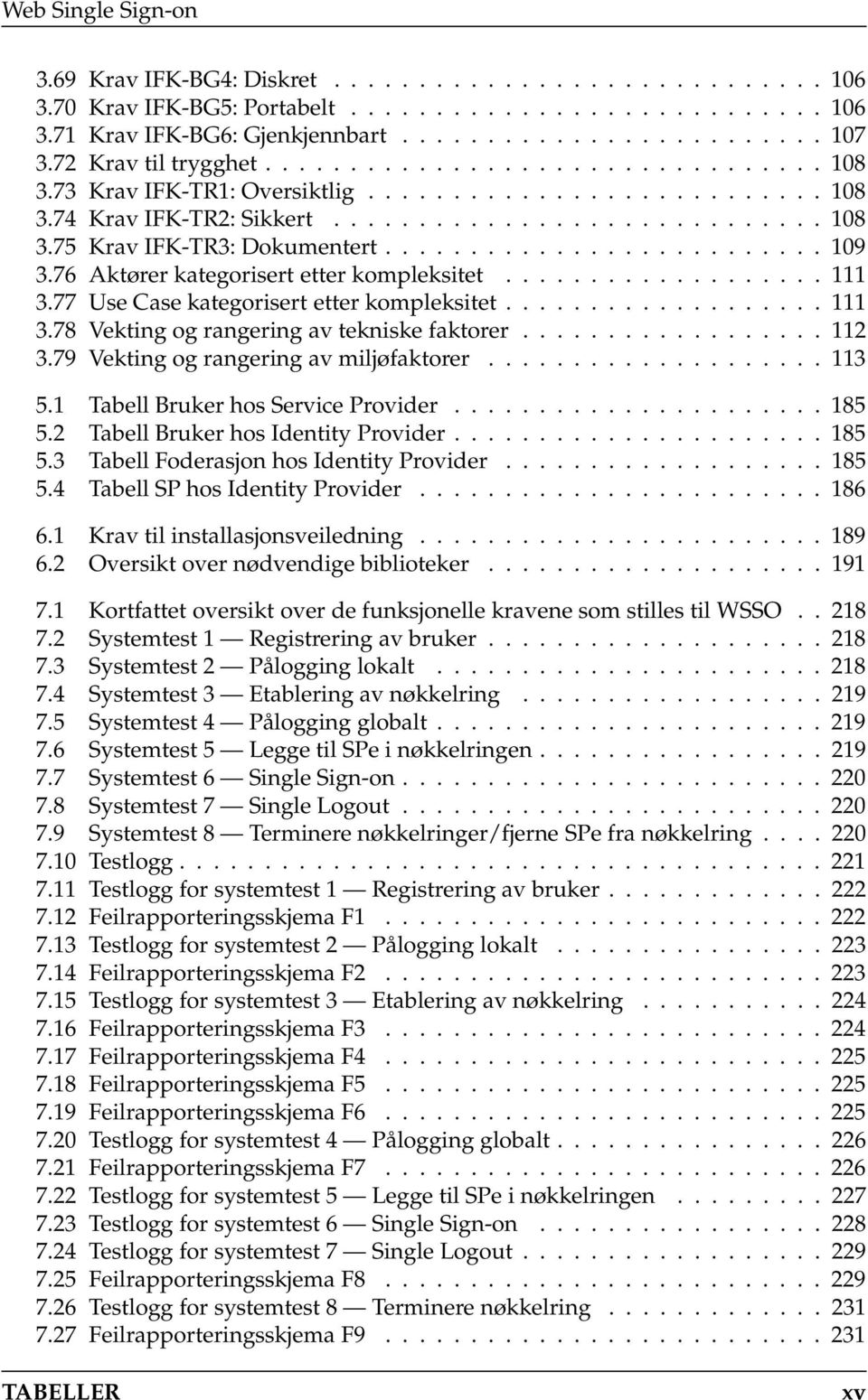 ......................... 109 3.76 Aktører kategorisert etter kompleksitet................... 111 3.77 Use Case kategorisert etter kompleksitet................... 111 3.78 Vekting og rangering av tekniske faktorer.