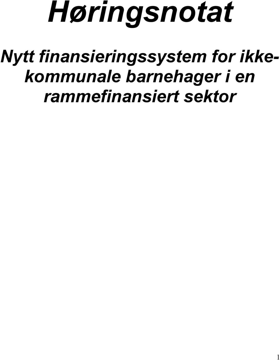 ikkekommunale