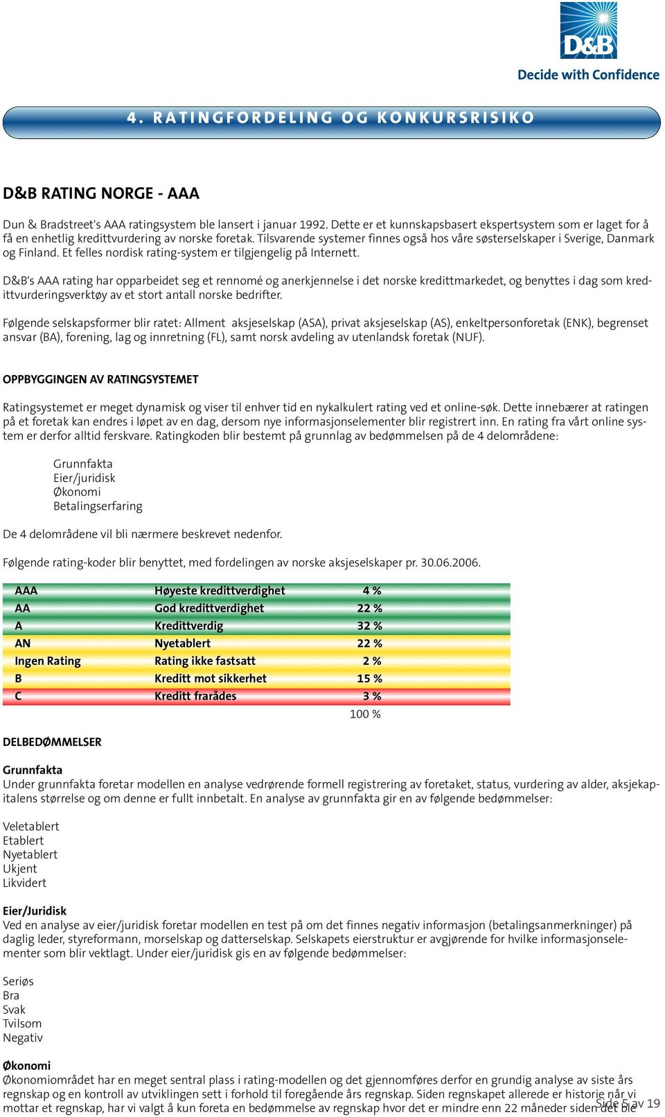 Et felles nordisk rating-system er tilgjengelig på Internett.