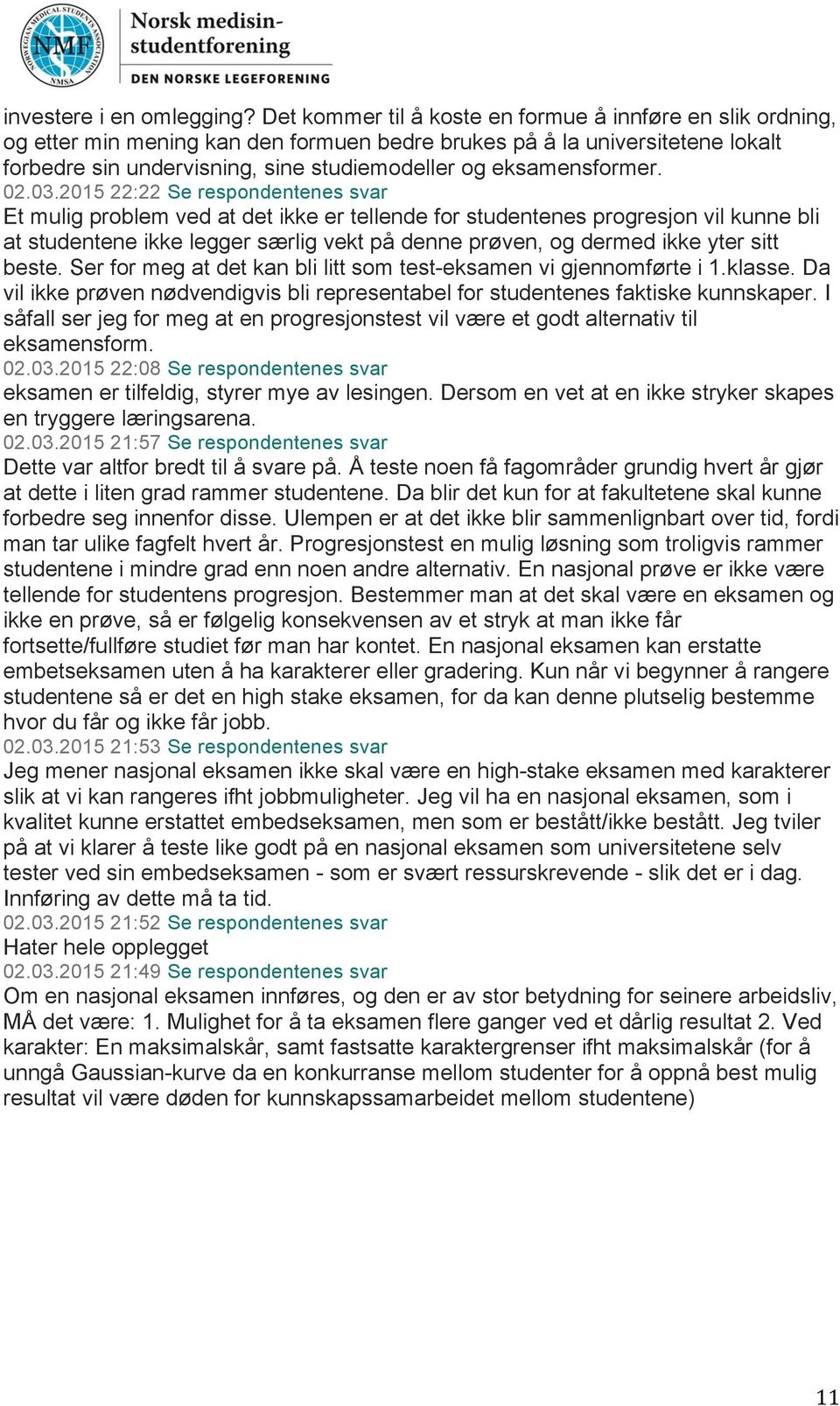 eksamensformer. 02.03.