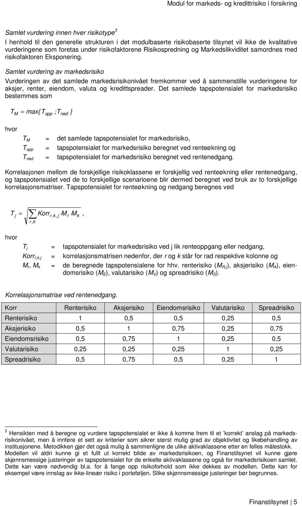 Samlet vudeing av makedsisiko Vudeingen av det samlede makedsisikonivået femkomme ved å sammenstille vudeingene fo aksje ente eiendom valuta og kedittspeade.