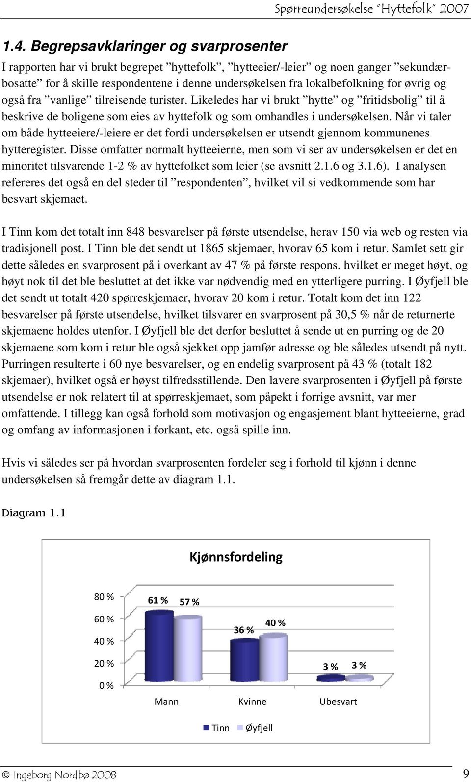 Når vi taler om både hytteeiere/-leiere er det fordi undersøkelsen er utsendt gjennom kommunenes hytteregister.