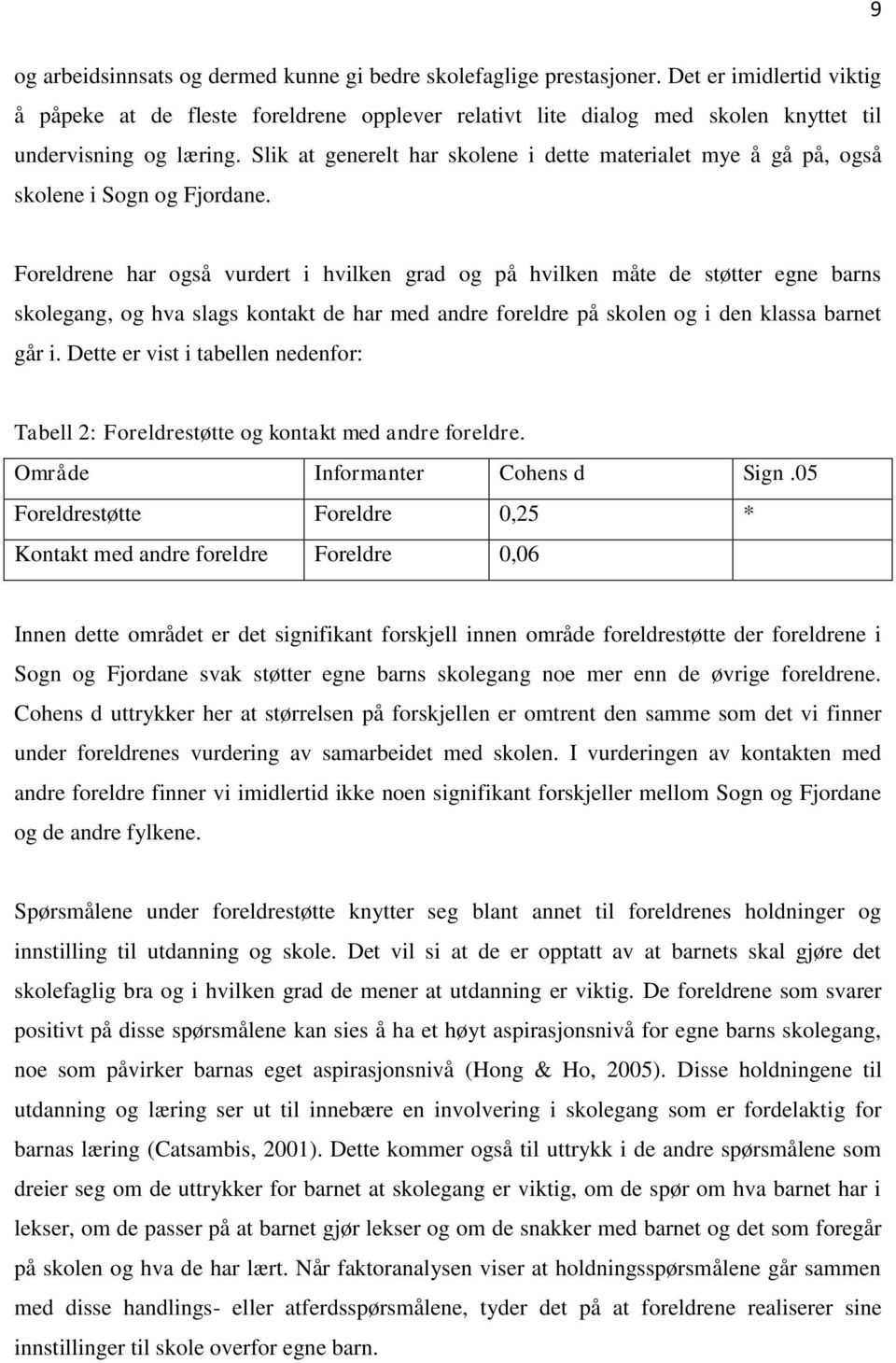 Slik at generelt har skolene i dette materialet mye å gå på, også skolene i Sogn og Fjordane.