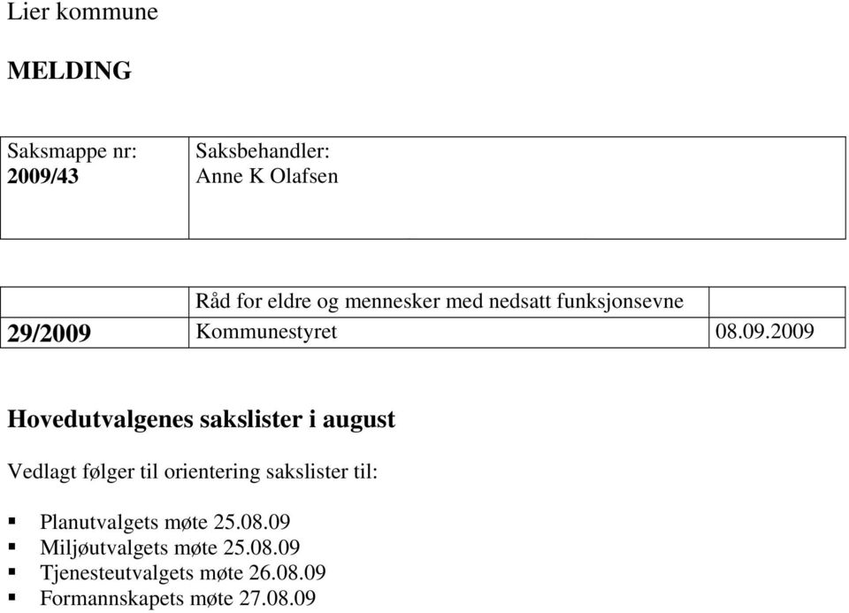 Kommunestyret 08.09.