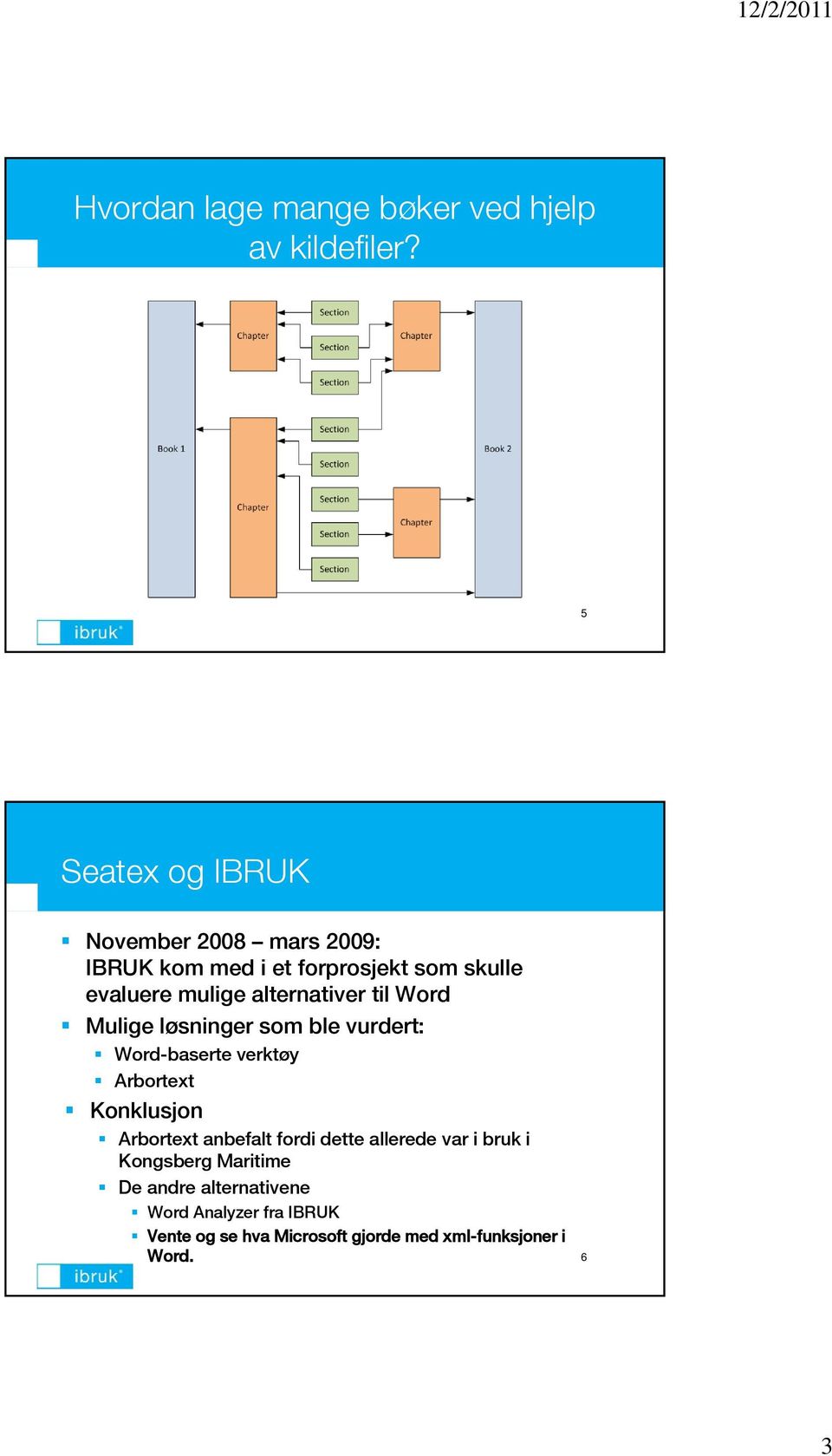 alternativer til Word Mulige løsninger som ble vurdert: Word-baserte verktøy Arbortext Konklusjon Arbortext