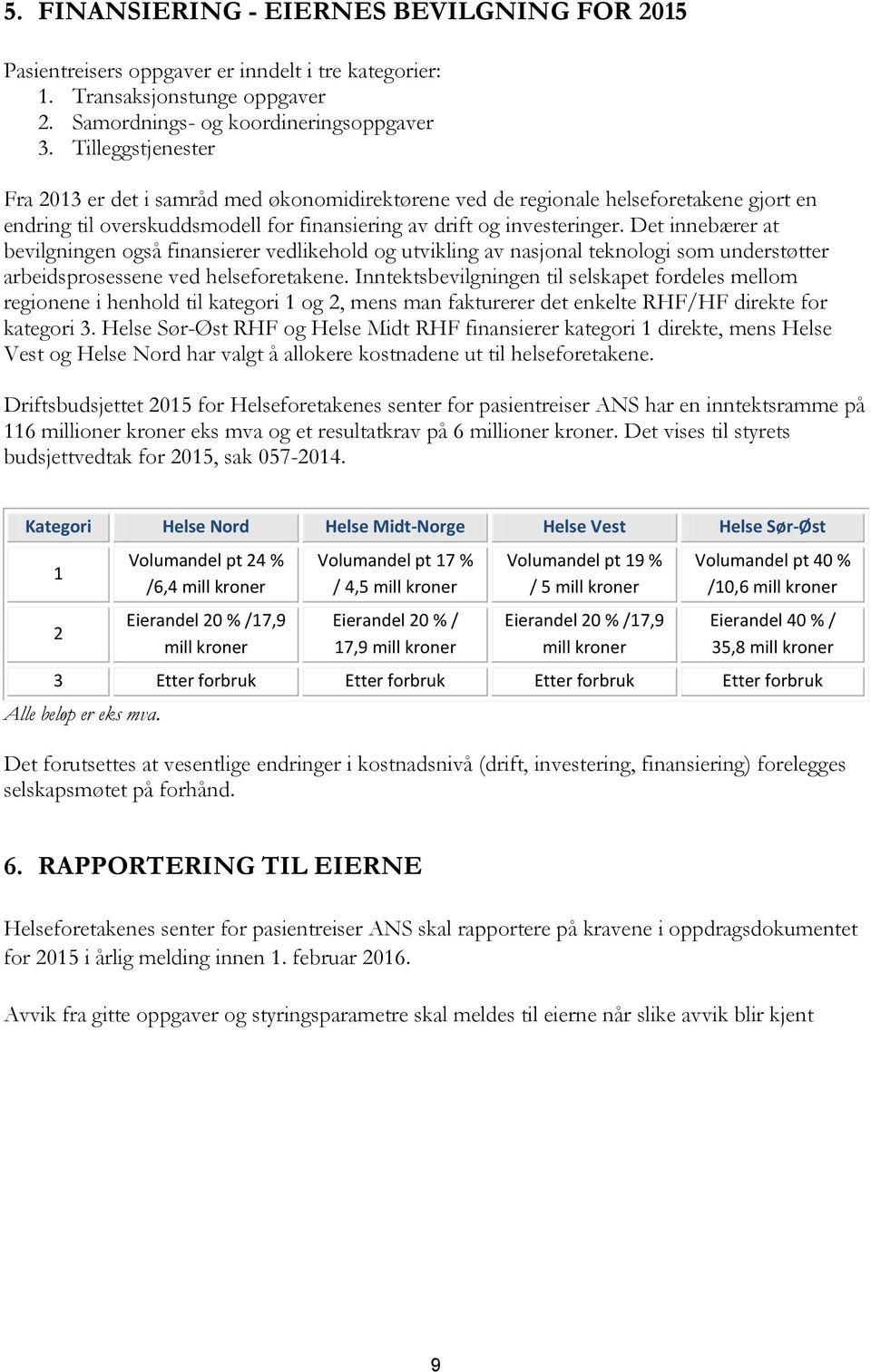 Det innebærer at bevilgningen også finansierer vedlikehold og utvikling av nasjonal teknologi som understøtter arbeidsprosessene ved helseforetakene.