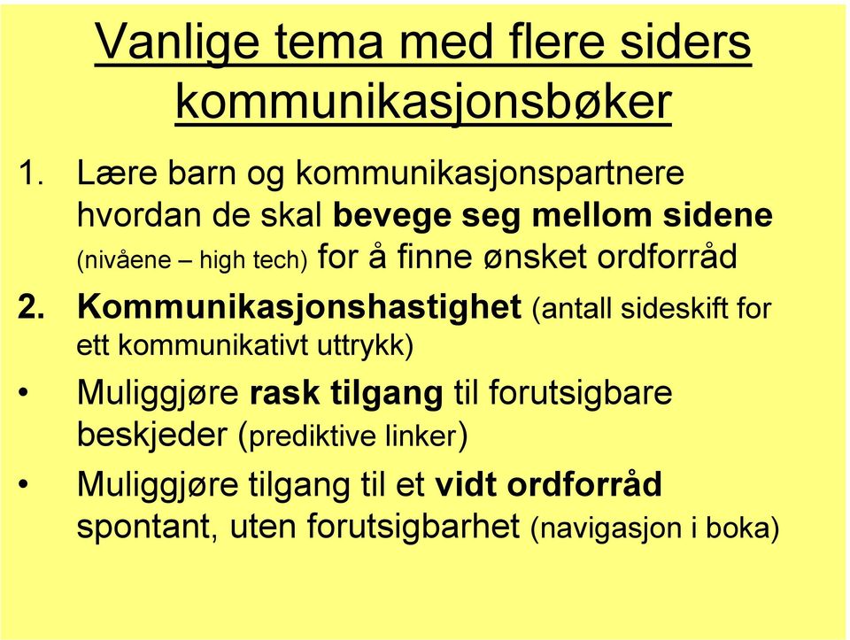 finne ønsket ordforråd 2.