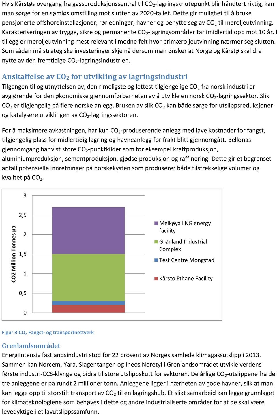 Karakteriseringen av trygge, sikre og permanente CO 2 -lagringsområder tar imidlertid opp mot 10 år.