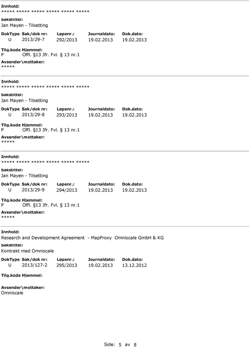 Research and Development Agreement - Maproxy Omniscale GmbH & KG