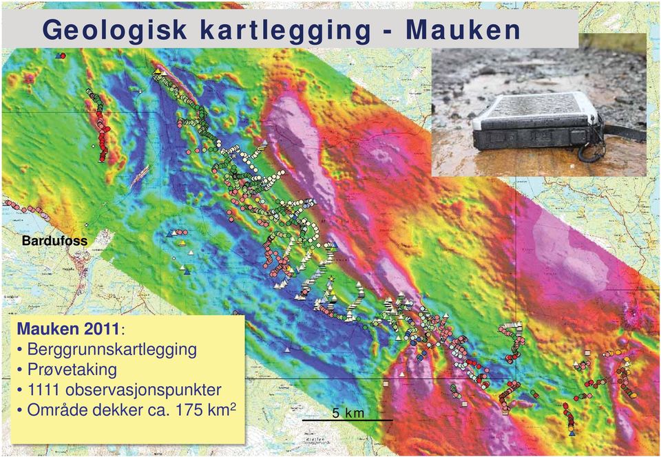 Berggrunnskartlegging Prøvetaking