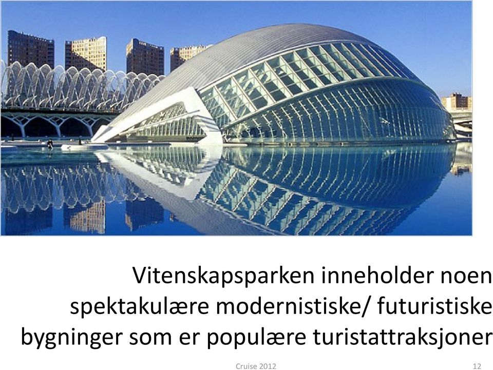 futuristiske bygninger som er