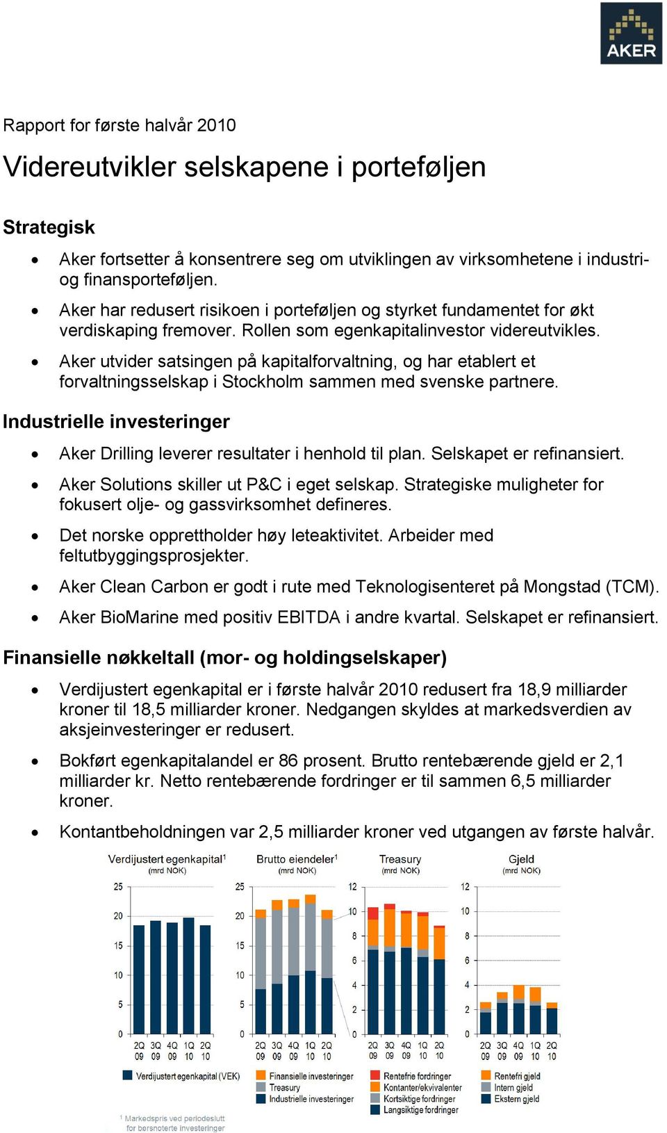 Aker utvider satsingen på kapitalforvaltning, og har etablert et forvaltningsselskap i Stockholm sammen med svenske partnere.