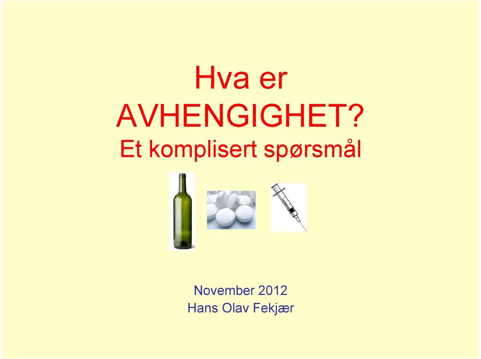 spørsmål November