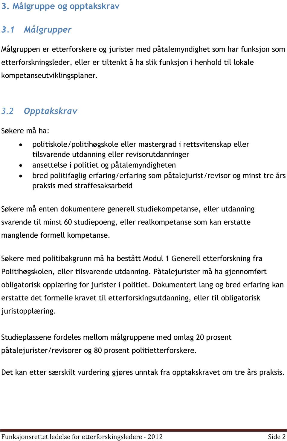 kompetanseutviklingsplaner. 3.