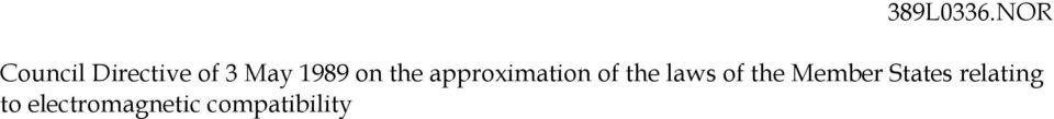 1989 on the approximation of the