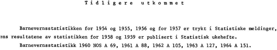 statistikken for 958 og 959 er publisert i Statistisk ukehefte.