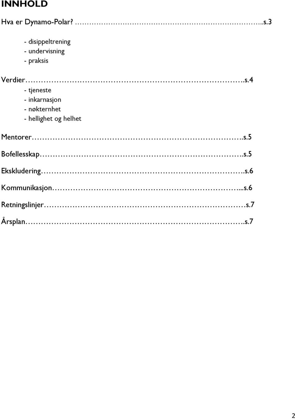 ppeltrening - undervisn