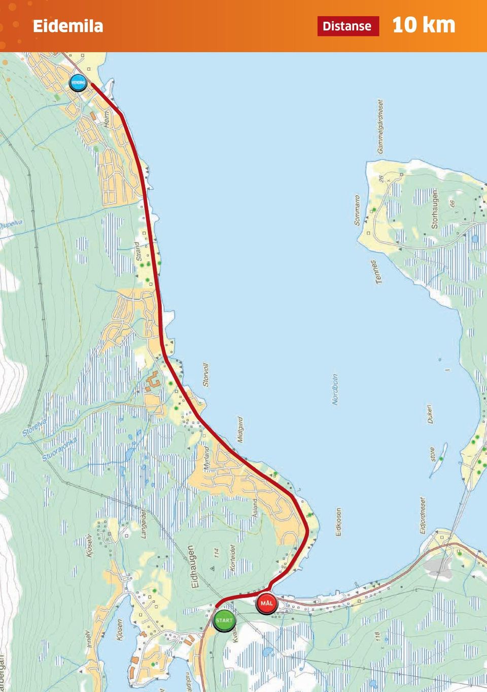 10 km 19