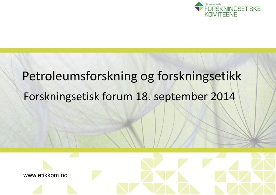 Forskningsetisk forum