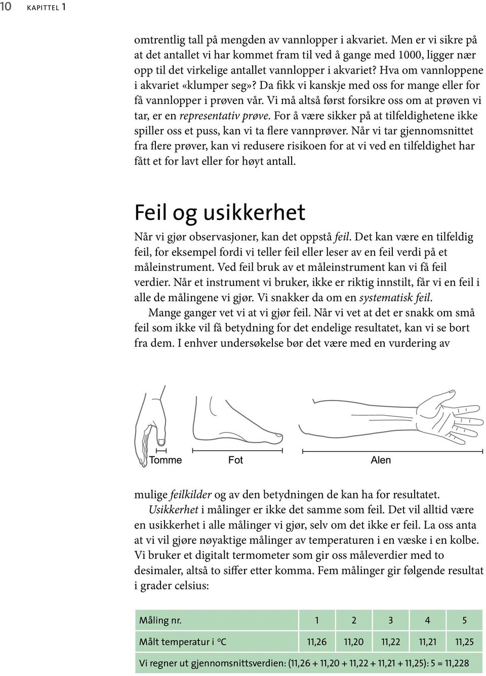 Da fikk vi kanskje med oss for mange eller for få vannlopper i prøven vår. Vi må altså først forsikre oss om at prøven vi tar, er en representativ prøve.