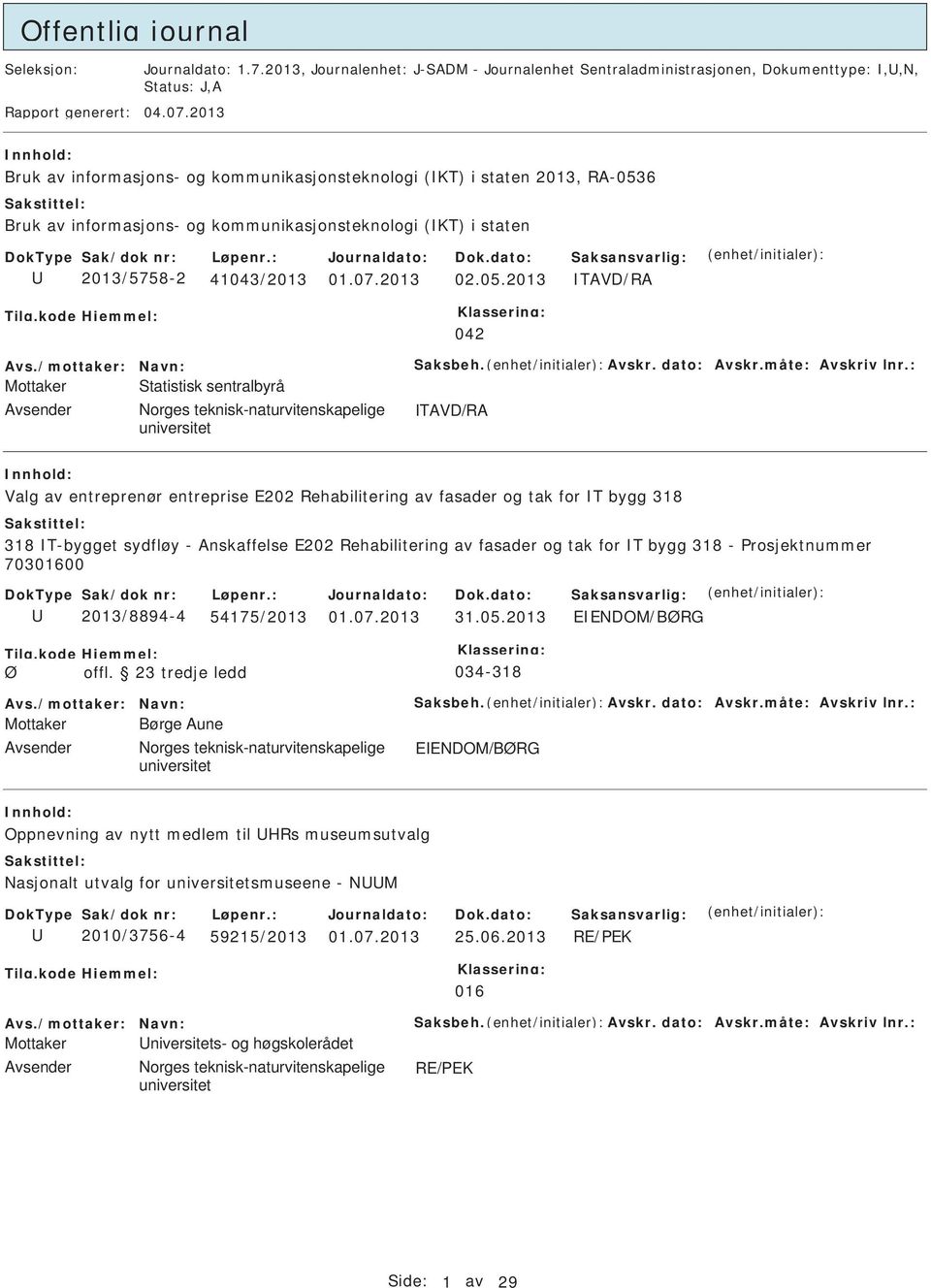 kommunikasjonsteknologi (KT) i staten 2013/5758-2 41043/2013 02.05.