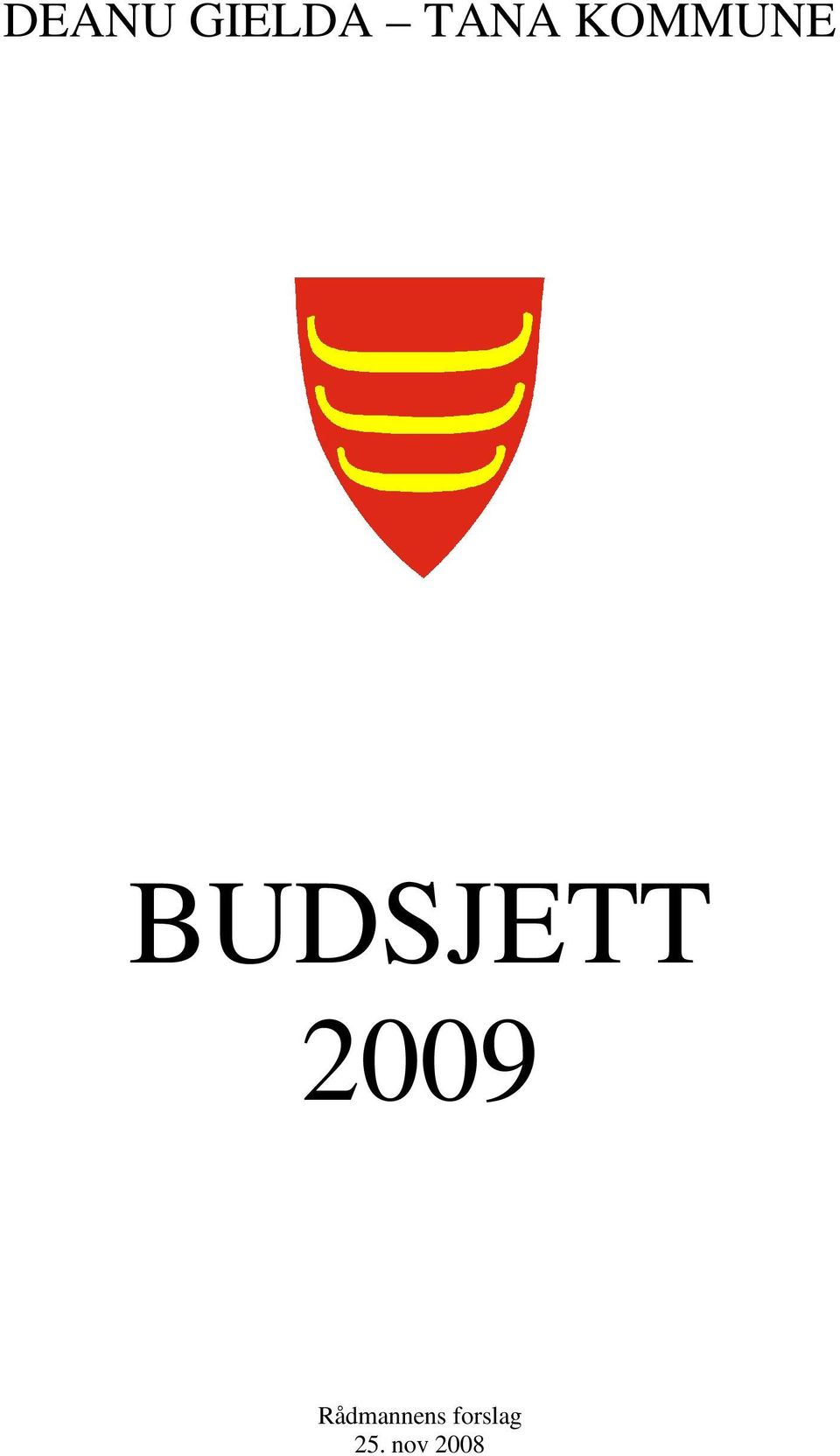 BUDSJETT 29