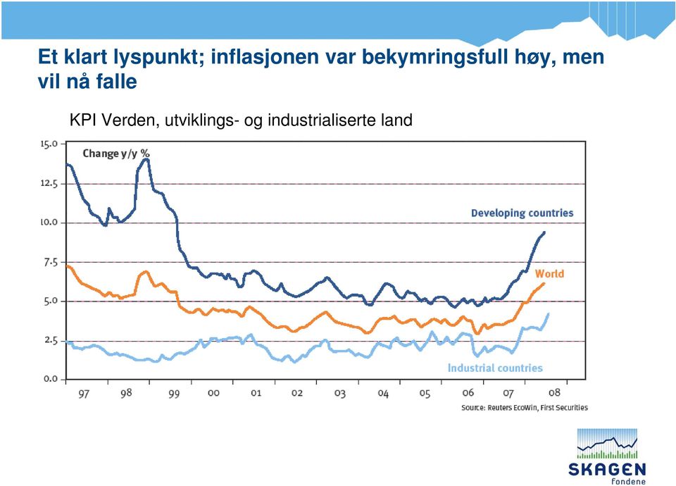 bekymringsfull høy, men vil