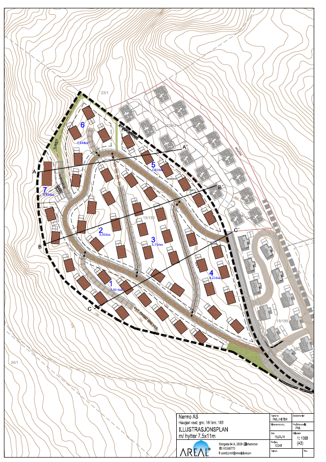 Haugan vest i Øyer kommune.