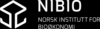 NIBIO RAPPORT NIBIO REPORT VOL.: 1, NR.